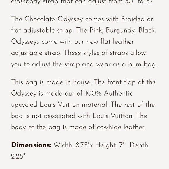 Vintage Boho Bags upcycled Louis Vuitton bag - Picture 8 of 9